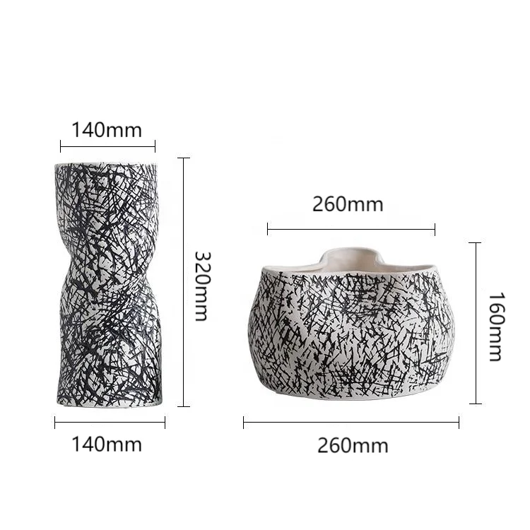 Wholesale of Ceramics Nordic Modern Decoration Luxury Home Decoration Customized Ceramic Vases
