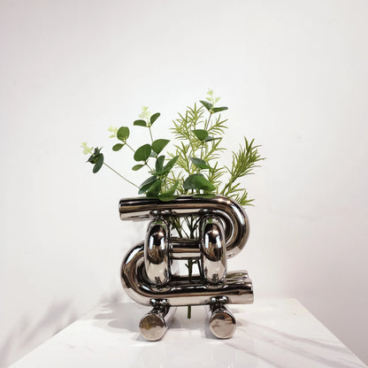 Factory Customization and Wholesale of Modern Minimalist Home Wedding Decoration and Irregular Ceramic Vases